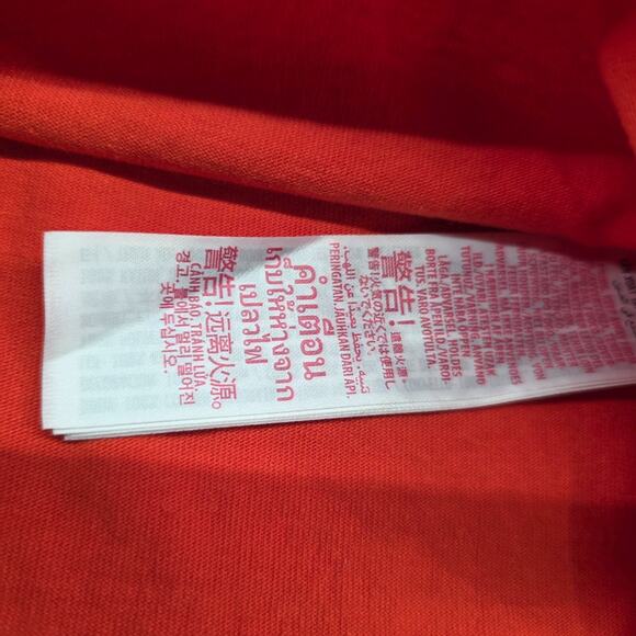 Disney Spirit Jersey Cat Freakin Adorable Cropped Women Large Orange - Picture 6 of 11